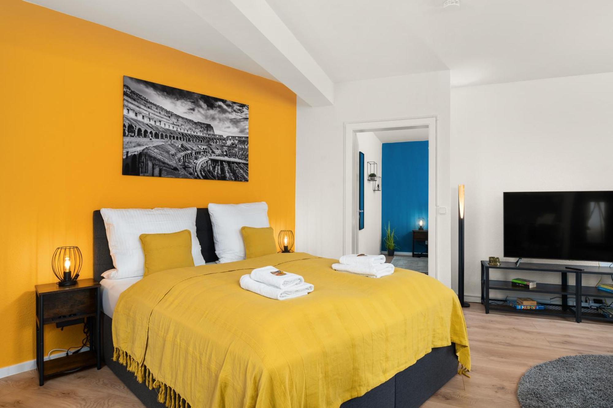 Free Living - City Design Apartments, Zentrum, Outlet, Balkon, Kueche Wolfsburg Esterno foto