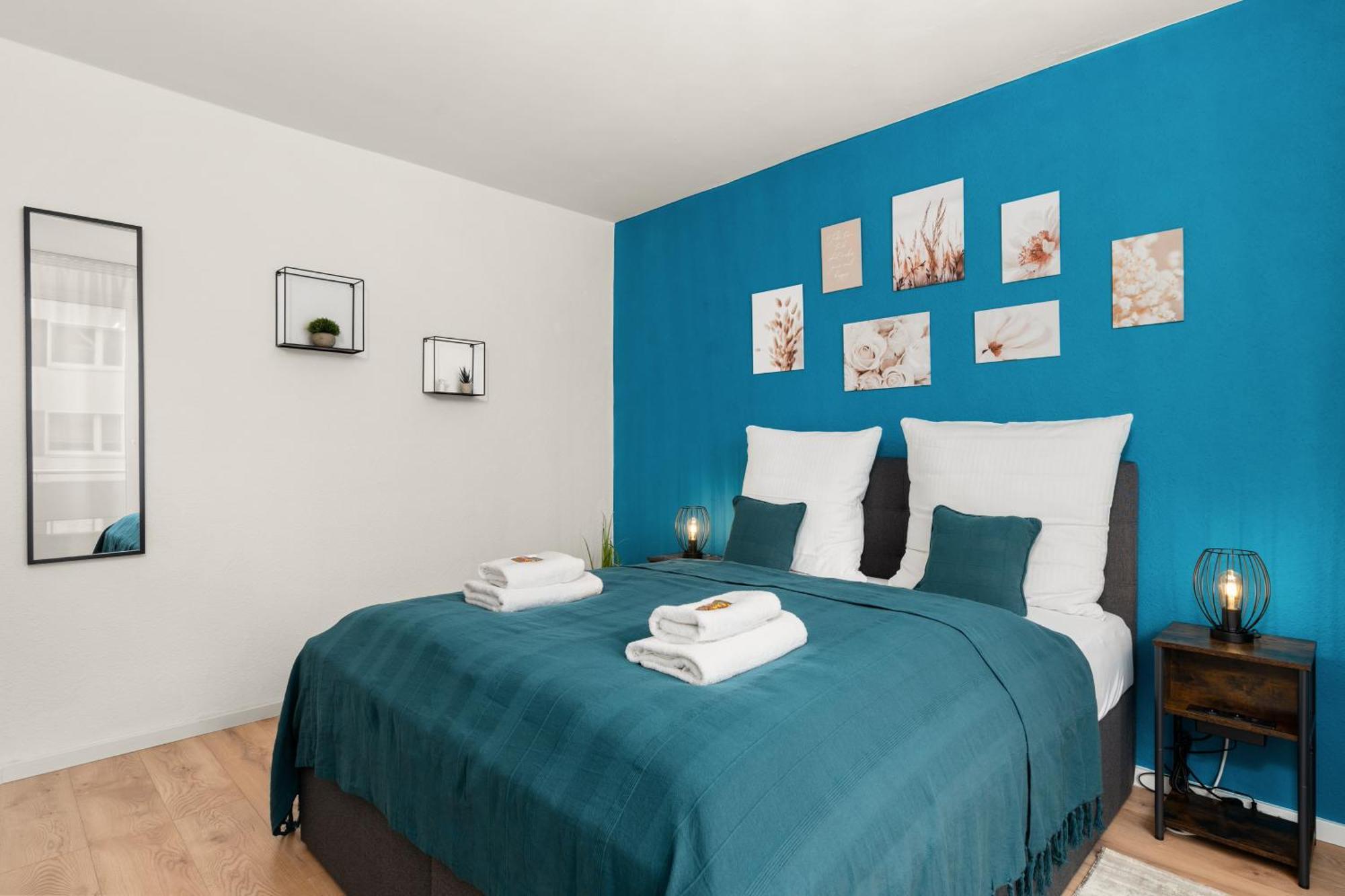 Free Living - City Design Apartments, Zentrum, Outlet, Balkon, Kueche Wolfsburg Esterno foto