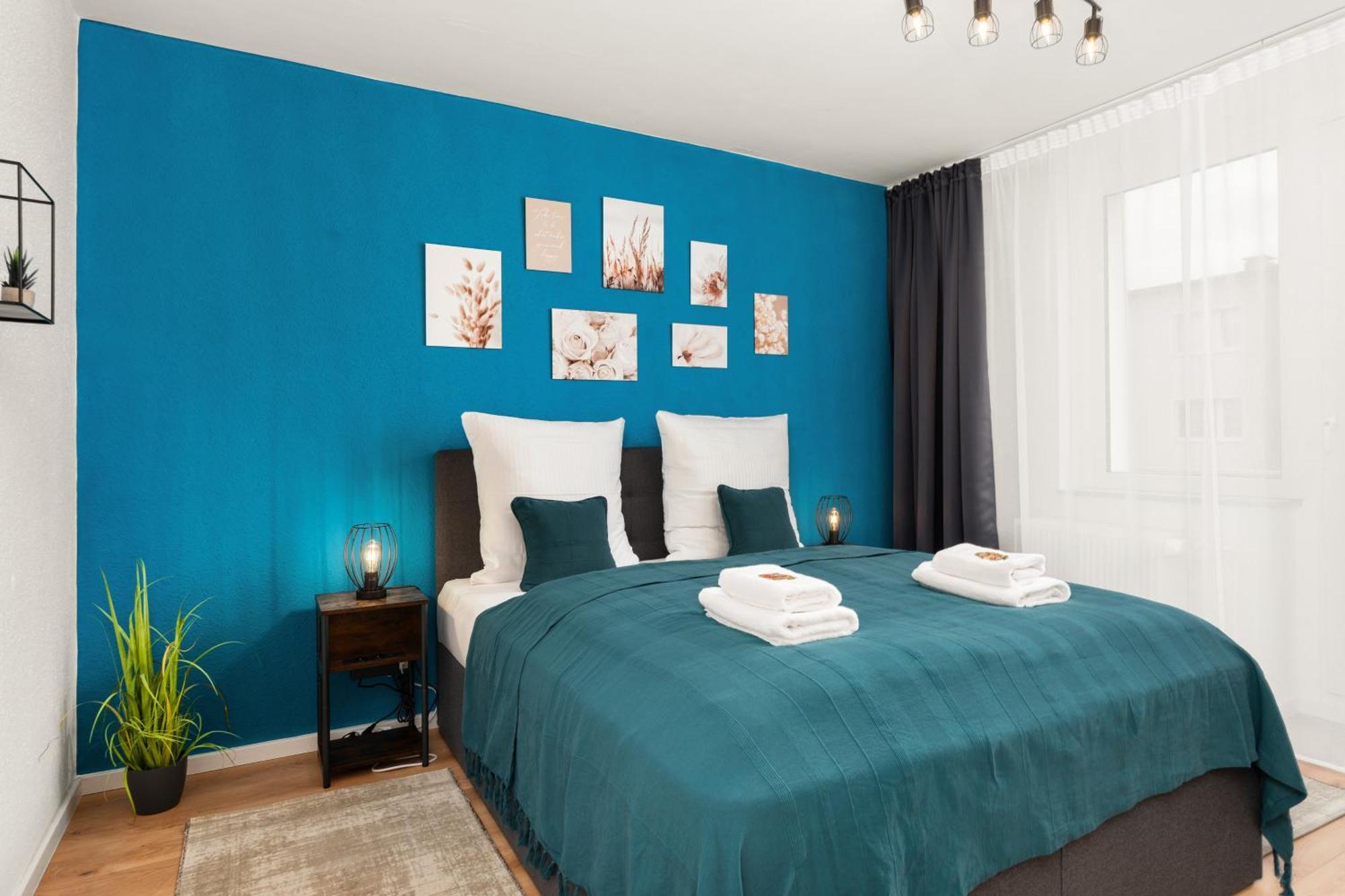 Free Living - City Design Apartments, Zentrum, Outlet, Balkon, Kueche Wolfsburg Esterno foto