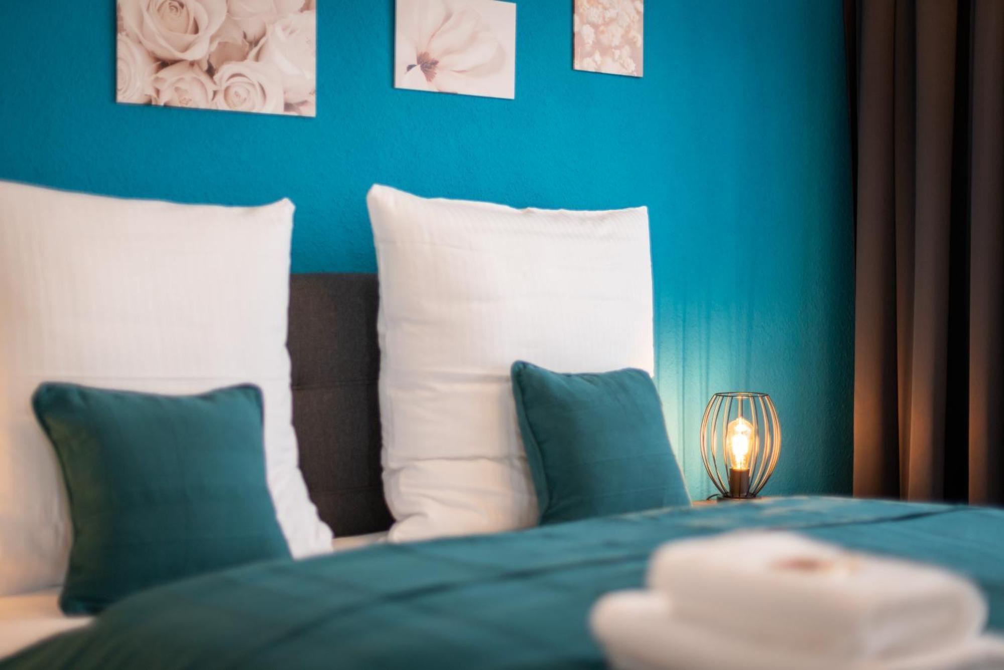 Free Living - City Design Apartments, Zentrum, Outlet, Balkon, Kueche Wolfsburg Esterno foto