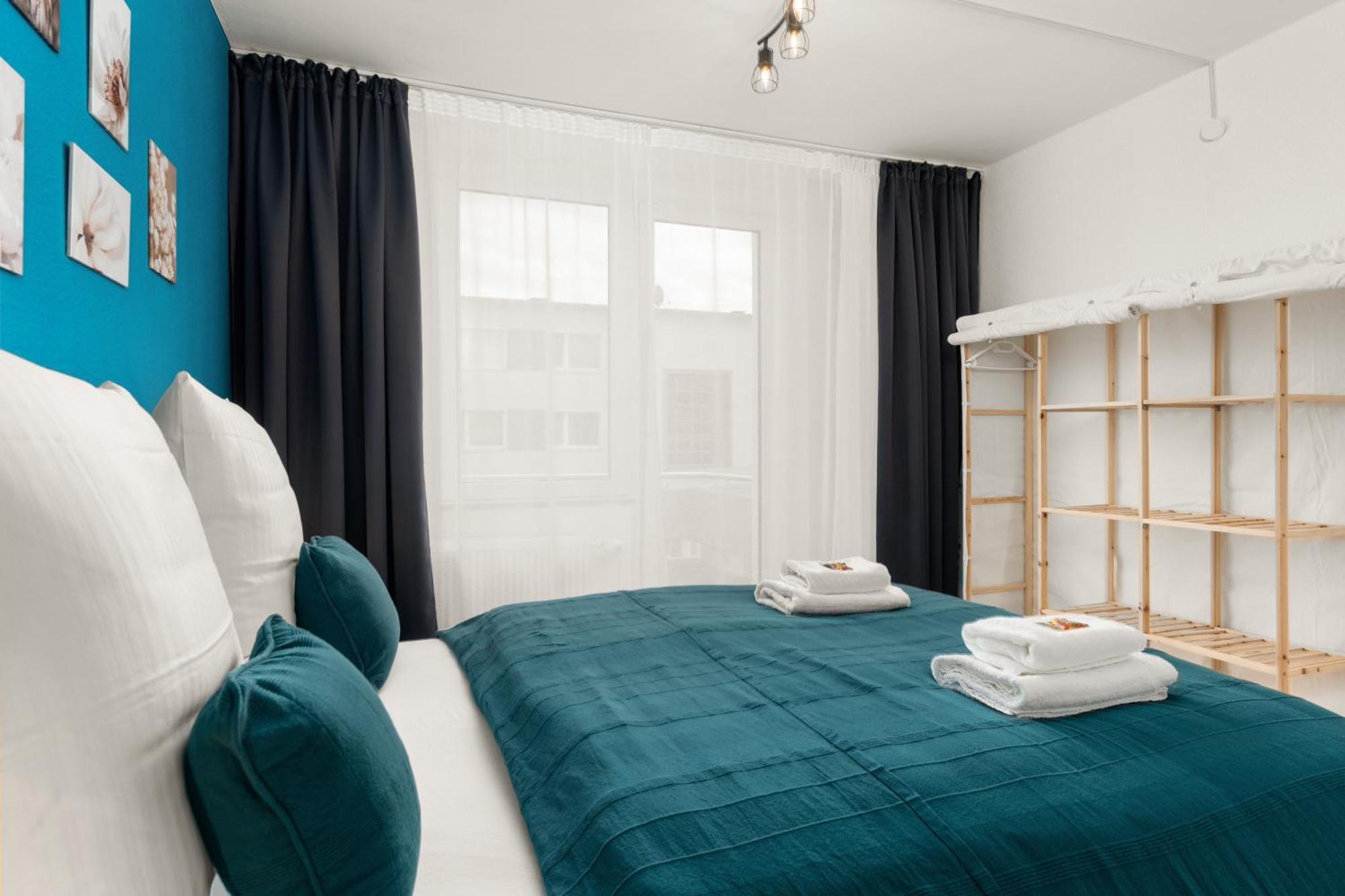 Free Living - City Design Apartments, Zentrum, Outlet, Balkon, Kueche Wolfsburg Esterno foto