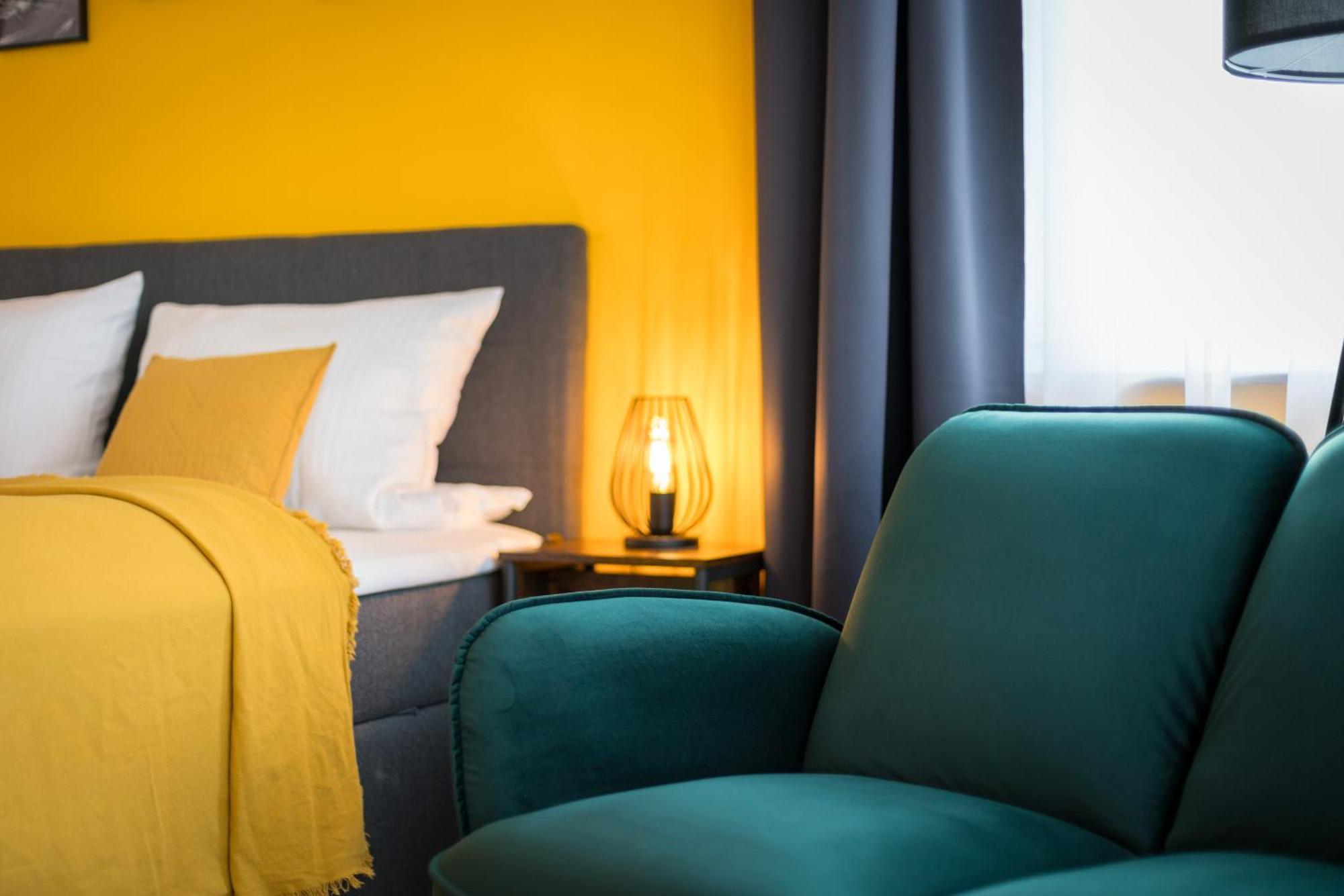 Free Living - City Design Apartments, Zentrum, Outlet, Balkon, Kueche Wolfsburg Esterno foto